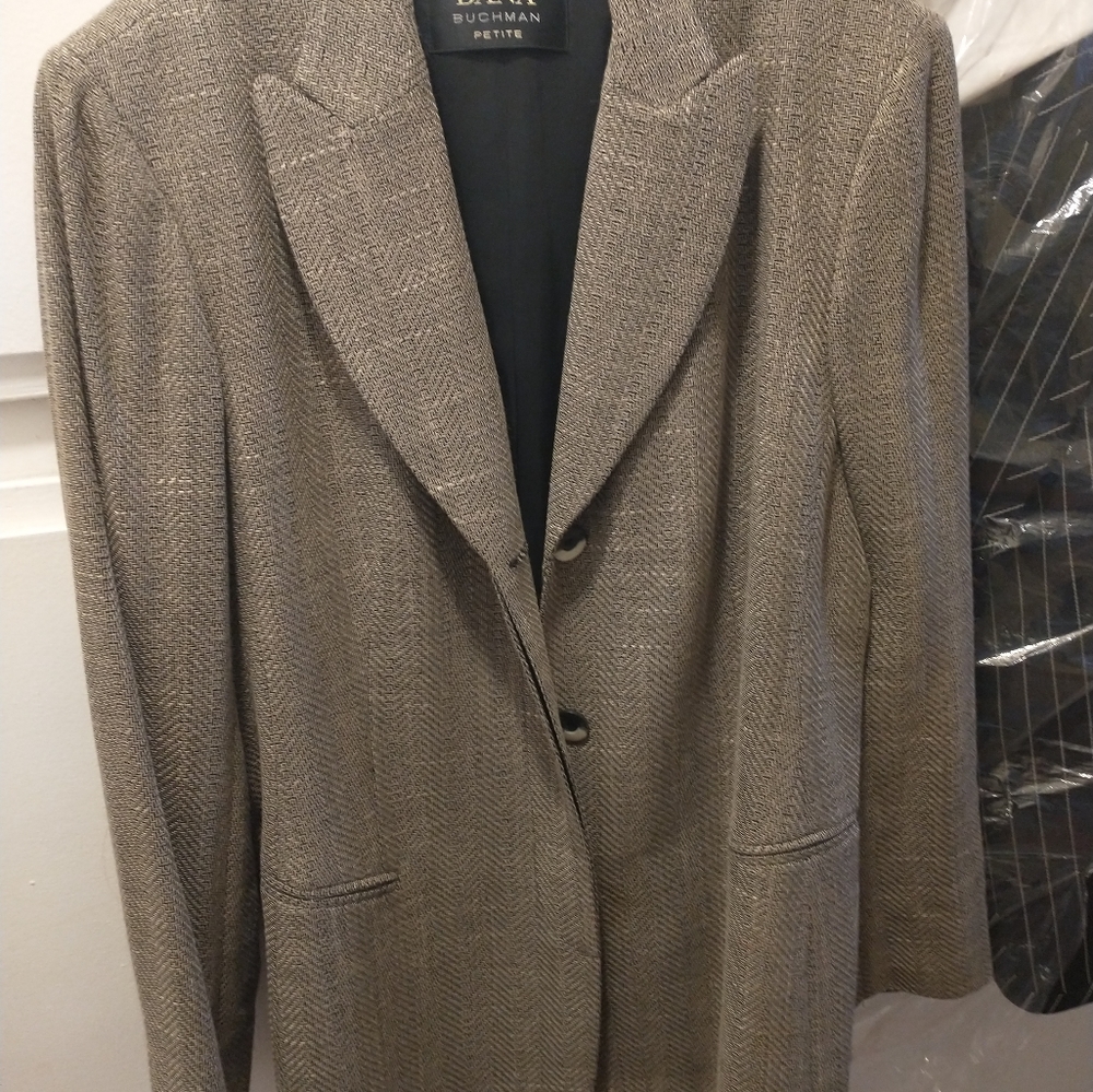 Tweed  wool suit jacket